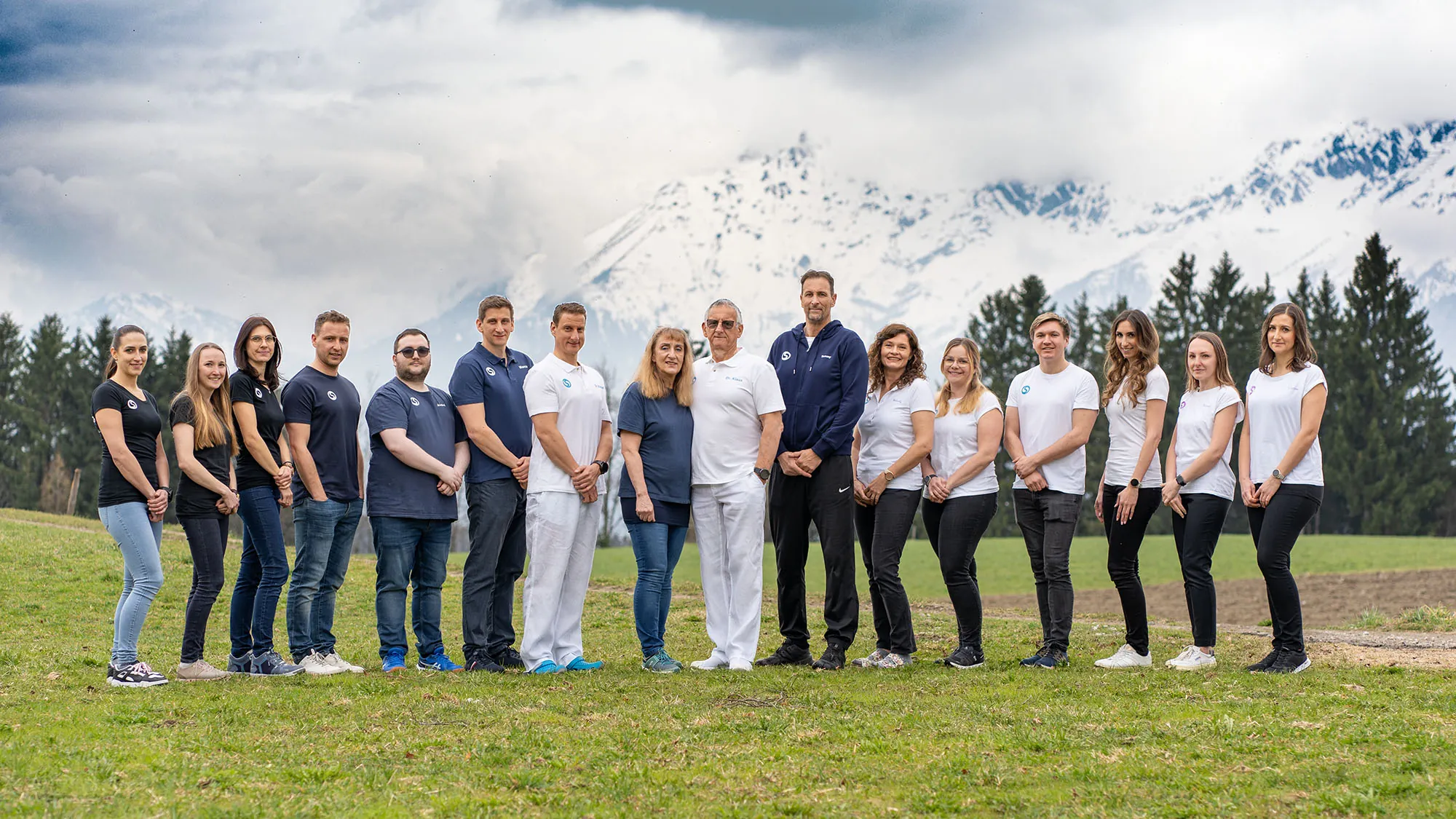 Team des Gesundheitszentrums Schweitzer in Tulfes